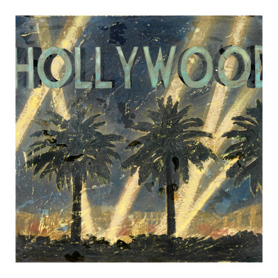 Hollywood Night by Aaron Christensen Pricing Limited Edition Print image