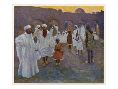 Slave Market At Marrakesh by A.S. Forrest Pricing Limited Edition Print image