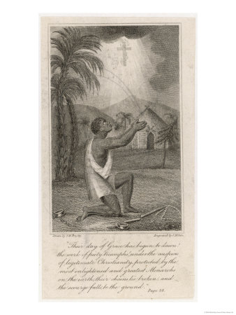 Slave's Hope Of Help From Heaven by Mitan Pricing Limited Edition Print image