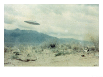 Ufo Whose Three Occupants Talked With Paul Villa Near Albuquerque by Paul Villa Pricing Limited Edition Print image