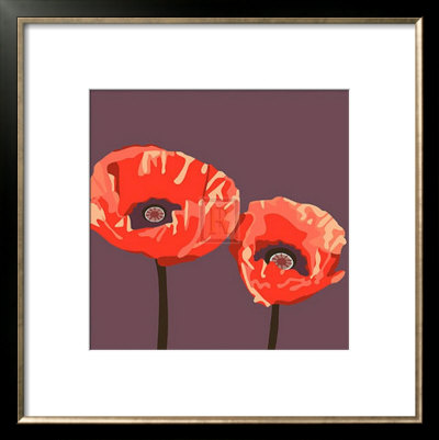 Poppies by Emily Burrowes Pricing Limited Edition Print image