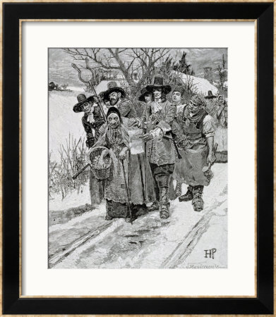 Arresting A Witch, Engraved By J. Bernstrom by Howard Pyle Pricing Limited Edition Print image