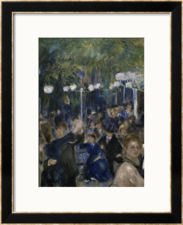 Ball At The Moulin De La Galette, Detail by Pierre-Auguste Renoir Pricing Limited Edition Print image