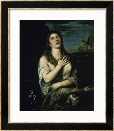 Penitent Magdalene by Titian (Tiziano Vecelli) Pricing Limited Edition Print image
