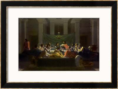 Last Supper by Nicolas Poussin Pricing Limited Edition Print image