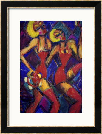 Tambourine Twins by Gina Bernardini Pricing Limited Edition Print image