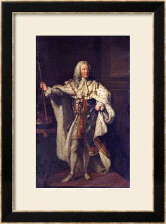 Portrait Of King George Ii by John Shackleton Pricing Limited Edition Print image