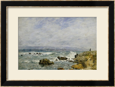 Antibes, La Pointe De L'ilette, 1893 by Eugene Boudin Pricing Limited Edition Print image