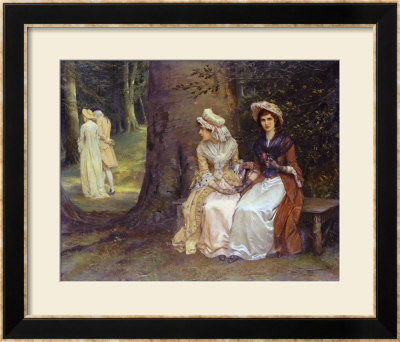 Unrequited Love, A Scene From Much Ado About Nothing by William Oliver Pricing Limited Edition Print image