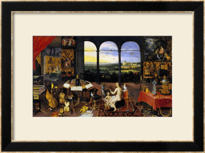 An Allegory Of Hearing by Jan Brueghel The Elder Pricing Limited Edition Print image