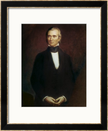 James Polk, (President 1845-1849) by George Peter Alexander Healy Pricing Limited Edition Print image