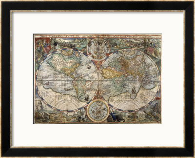 World Map by Jan Huygen Van Linschoten Pricing Limited Edition Print image
