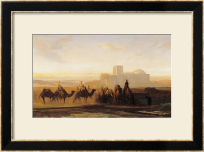 The Caravan by Alexandre-Gabriel Decamps Pricing Limited Edition Print image