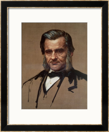 Portrait Of Thomas Henry Huxley (1825-95) by Alphonse Legros Pricing Limited Edition Print image