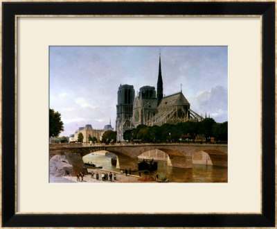 Notre Dame, Paris, 1884 by Felix Benoist Pricing Limited Edition Print image