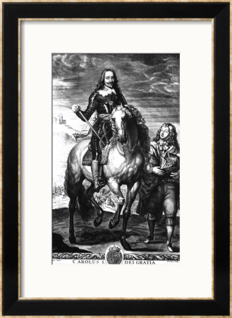 Equestrian Portrait Of Charles I by Sir Anthony Van Dyck Pricing Limited Edition Print image