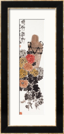 Wonderful Flowers With Wine by Baishi Qi Pricing Limited Edition Print image