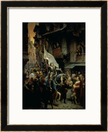 The Entrance Of Joan Of Arc Into Orleans On 8Th May 1429 by Jean-Jacques Scherrer Pricing Limited Edition Print image