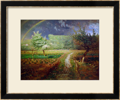 Spring At Barbizon, 1868-73 by Jean-Francois Millet Pricing Limited Edition Print image