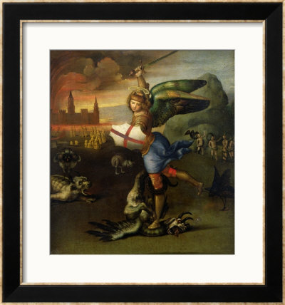 St. Michael, Circa 1503-05 by Raphael Pricing Limited Edition Print image