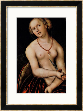 Lucretia, 1538 by Lucas Cranach The Elder Pricing Limited Edition Print image