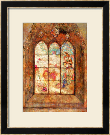 The Stained Glass Window by Odilon Redon Pricing Limited Edition Print image