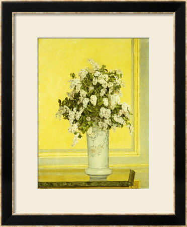 Floral Still Life, 1885 by Auguste Hector Cabuzel Pricing Limited Edition Print image