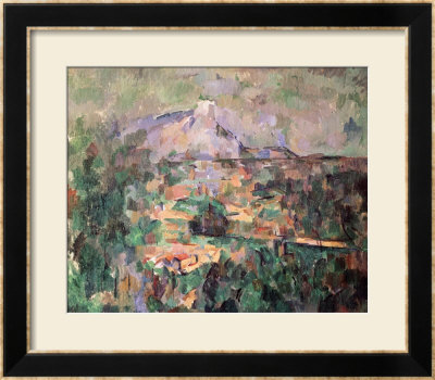 Montagne Sainte-Victoire From Lauves, 1904-06 by Paul Cézanne Pricing Limited Edition Print image