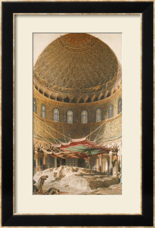 The Holy Rock, Summit Of Mount Moriah, Jerusalem by Carl Haag Pricing Limited Edition Print image