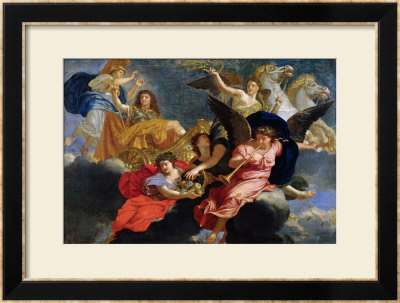 Apotheosis Of King Louis Xiv Of France by Charles Le Brun Pricing Limited Edition Print image
