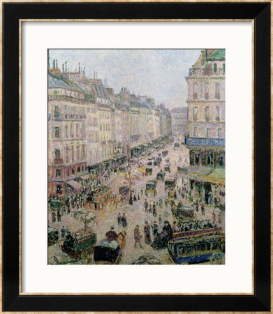 Rue De L'epicerie, Rouen, On A Sunny Afternoon, 1893 by Camille Pissarro Pricing Limited Edition Print image