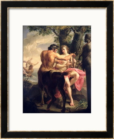 The Education Of Achilles By Chiron, 1746 by Pompeo Batoni Pricing Limited Edition Print image
