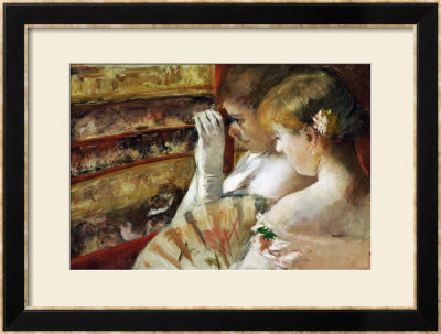 In The Box by Mary Cassatt Pricing Limited Edition Print image