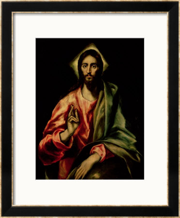 Christ Blessing by El Greco Pricing Limited Edition Print image