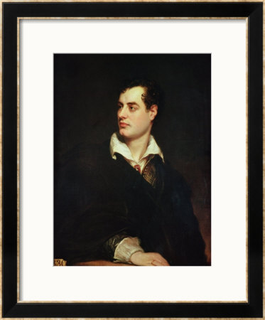 Portrait Of Lord Byron by Thomas Phillips Pricing Limited Edition Print image