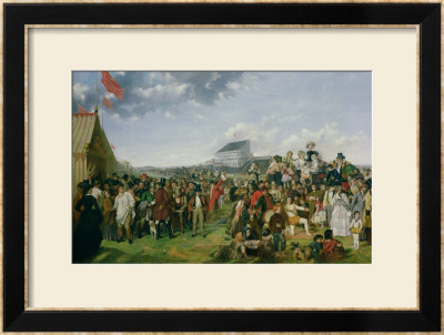 Derby Day (Detail) by William Powell Frith Pricing Limited Edition Print image