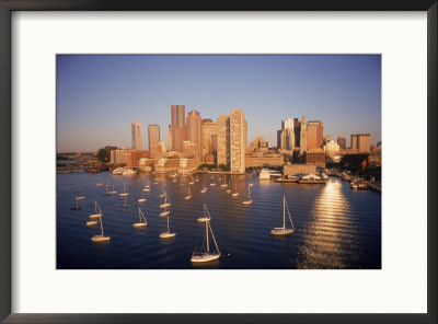Boston Skyline, Ma by Kindra Clineff Pricing Limited Edition Print image