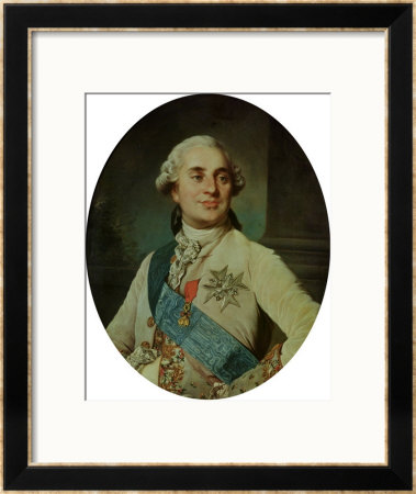 Portrait Medallion Of Louis Xvi (1754-93) 1775 by Joseph Siffred Duplessis Pricing Limited Edition Print image