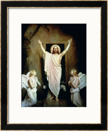 The Resurrection by Carl Bloch Pricing Limited Edition Print image