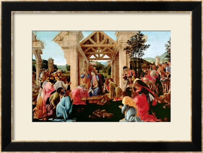 The Adoration Of The Magi, 1481-82 by Sandro Botticelli Pricing Limited Edition Print image