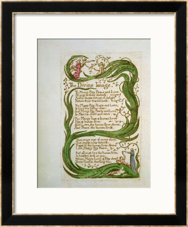 The Divine Image, From Songs Of Innocence by William Blake Pricing Limited Edition Print image