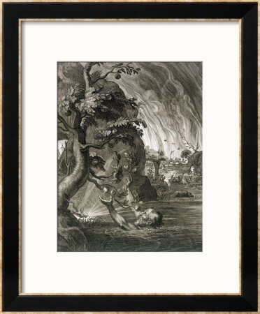 Tantalus' Torment, 1731 by Bernard Picart Pricing Limited Edition Print image