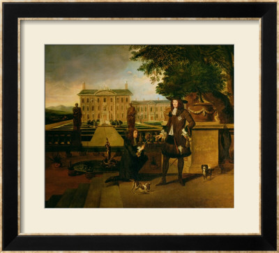 John Rose The King's Gardener, Presenting Charles Ii With A Pineapple by Hendrick Danckerts Pricing Limited Edition Print image