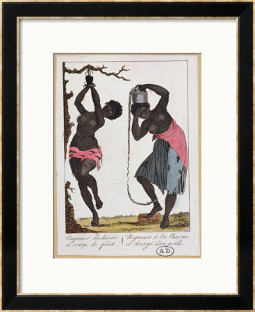 Punishment Of Two Black Female Slaves, 1811 by John Gabriel Stedman Pricing Limited Edition Print image