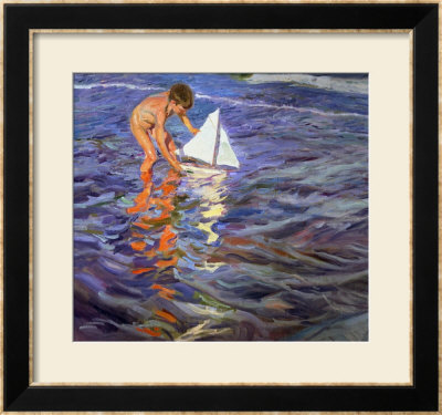 The Young Yachtsman, 1909 by Joaquin Sorolla Y Bastida Pricing Limited Edition Print image