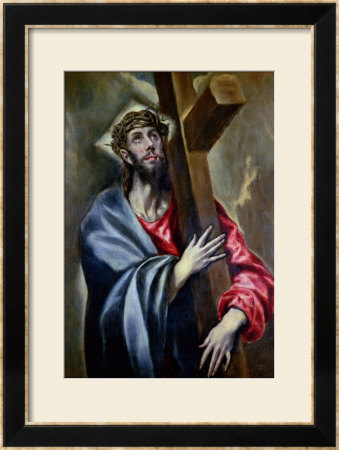 Christ Clasping The Cross by El Greco Pricing Limited Edition Print image