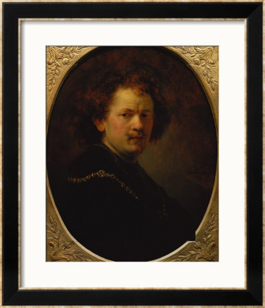 Self Portrait, 1633 by Rembrandt Van Rijn Pricing Limited Edition Print image