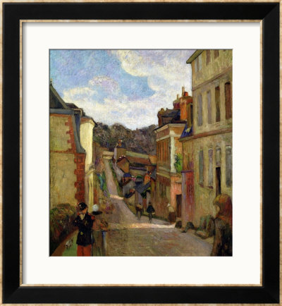 A Suburban Street, 1884 by Paul Gauguin Pricing Limited Edition Print image