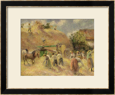 The Harvest, 1883 by Camille Pissarro Pricing Limited Edition Print image