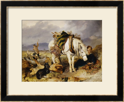 The Wood Cutter by Edwin Henry Landseer Pricing Limited Edition Print image